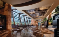  Vacation Hub International | Aria Resort and Casino Lobby