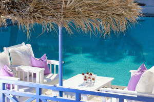  Vacation Hub International | Acqua Vatos Santorini Hotel Lobby