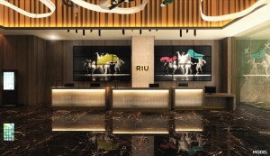  Vacation Hub International | The Riu Manhattan Hotel Time Sqaure New York Lobby